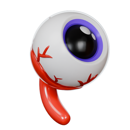 Human Eyeball  3D Icon