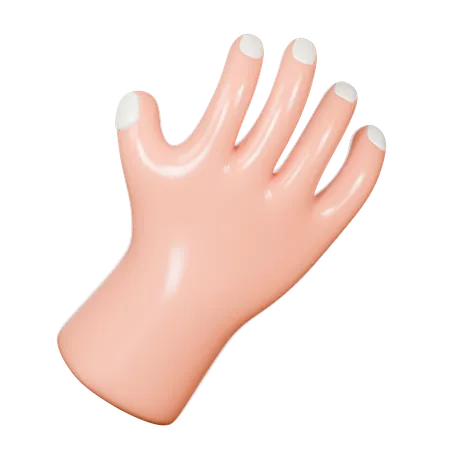 Human Hand 3D Icon