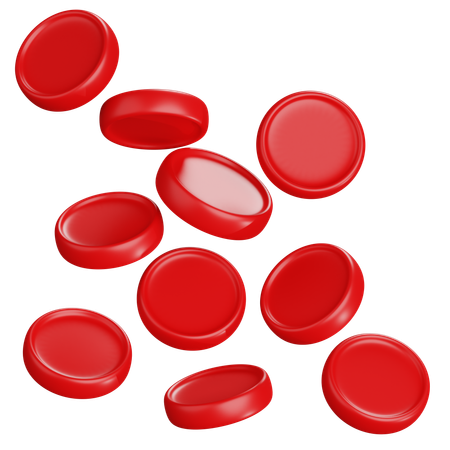 Human Red Blood Cells Gap  3D Icon