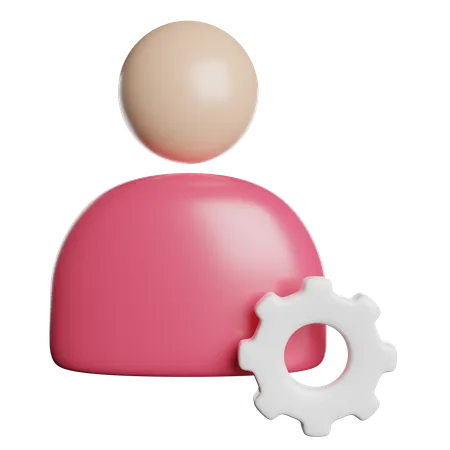 Human Resources Employee 3D Icon