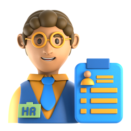 Human Resources  3D Icon
