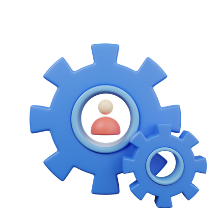 Human Resources User  3D Icon