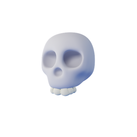 Human Skull  3D Icon