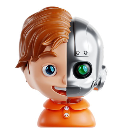 Humanoid  3D Icon