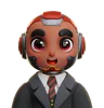 Humanoid Boy in a Suit