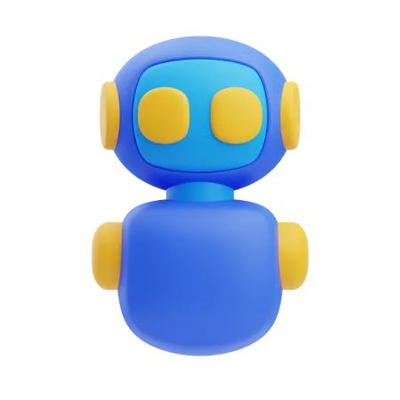 Humanoid Robot  3D Icon