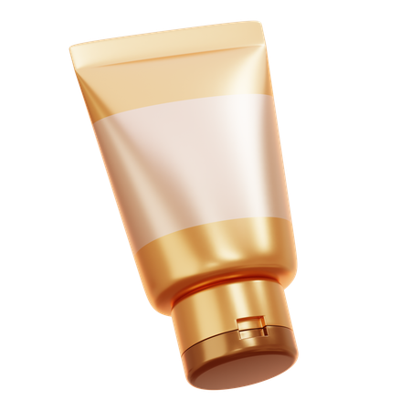 Crema hidratante de oro  3D Icon