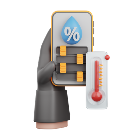 Humidity Control  3D Icon