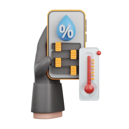 Humidity Control  3D Icon