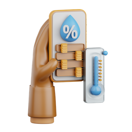 Humidity Control  3D Icon