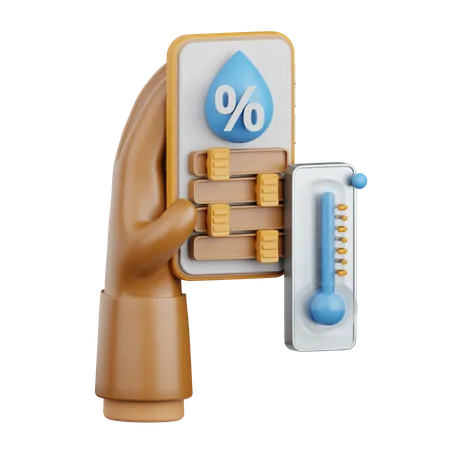 Humidity Control  3D Icon