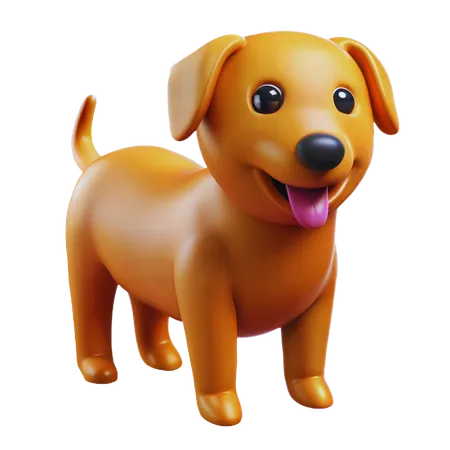 Hund  3D Icon