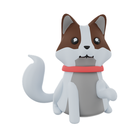 Hund  3D Icon