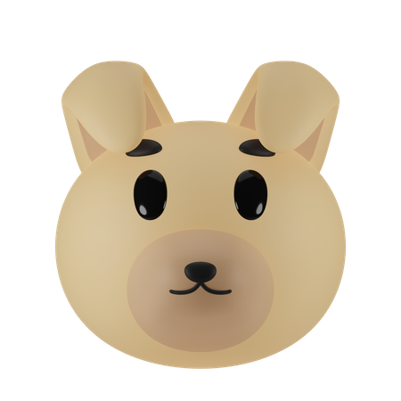 Hund  3D Icon