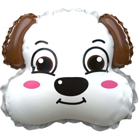 Hundeballon  3D Icon