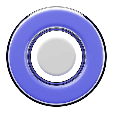 Hundred Percent Chart 3D Icon