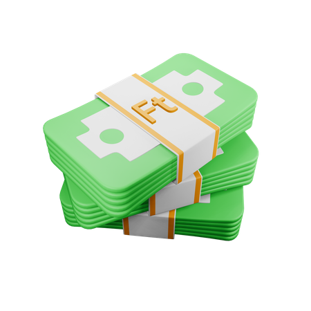 Hungarian forint  3D Icon