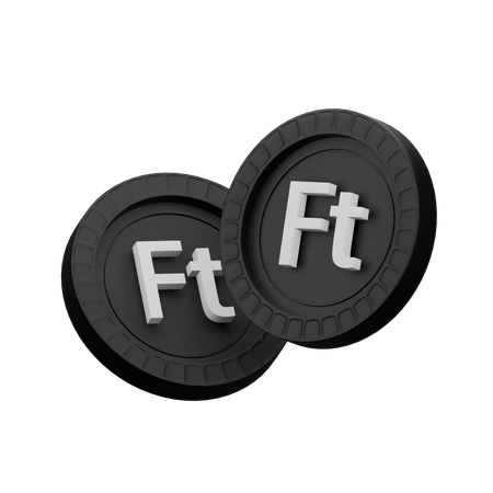 Hungarian forint  3D Icon