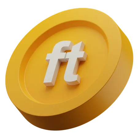 Hungarian Forint Gold Coin  3D Icon