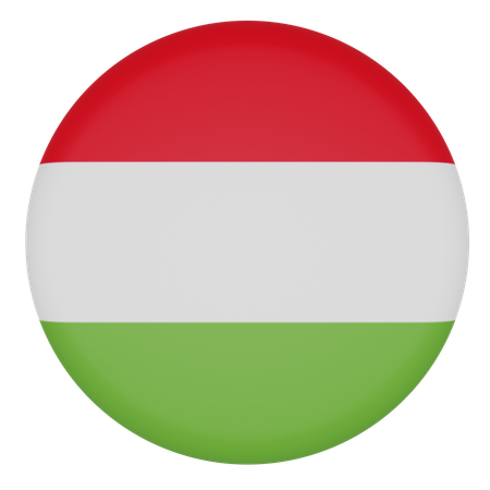 Hungary  3D Icon