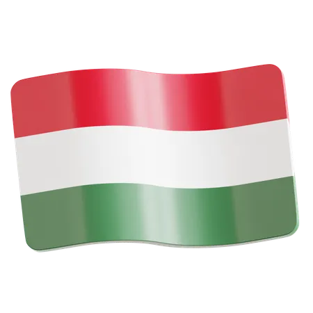 Hungary  3D Icon