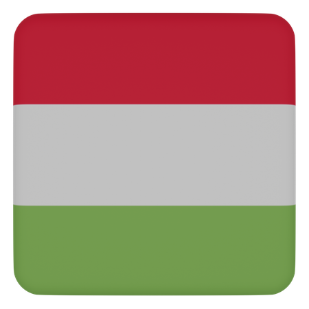 Hungary  3D Icon