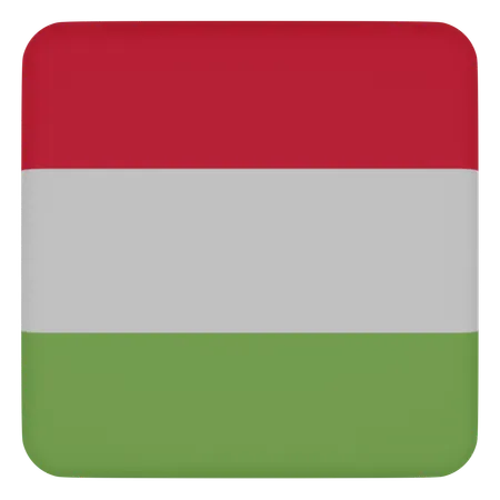 Hungary  3D Icon