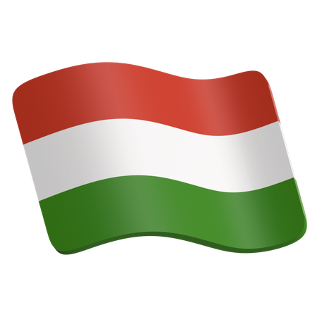 Hungary  3D Icon