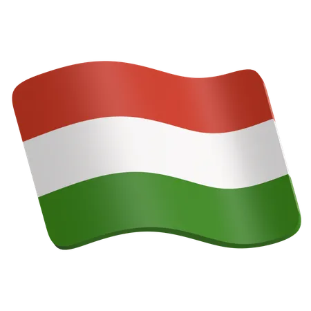 Hungary  3D Icon