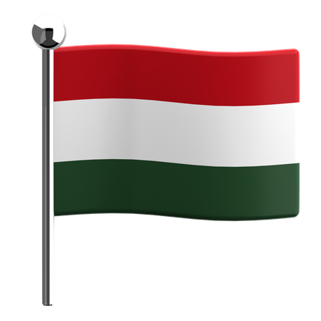 Hungary  3D Icon