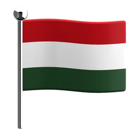 Hungary  3D Icon