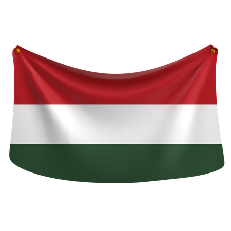 Hungary  3D Icon