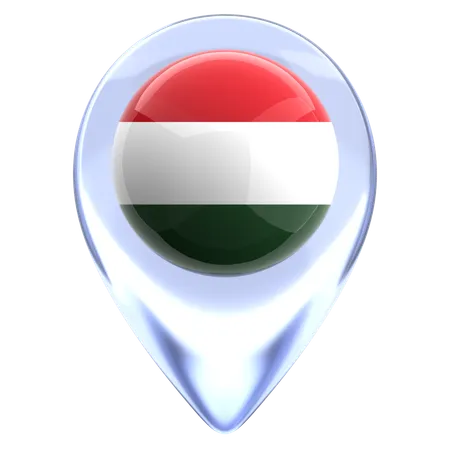 Hungary  3D Icon