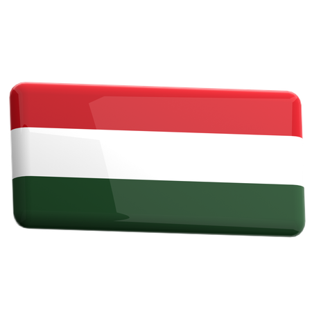 Hungary  3D Icon