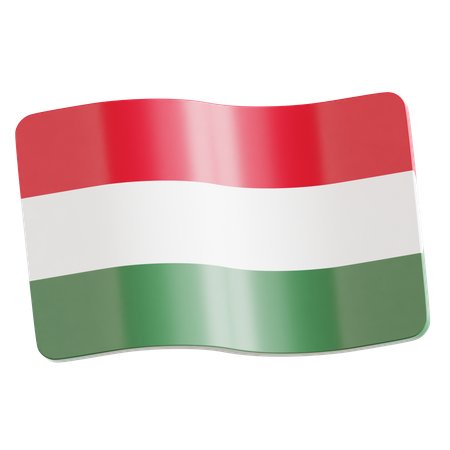 Hungary  3D Icon