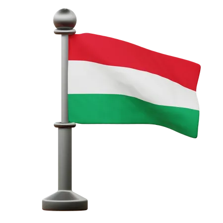 Hungary Flag  3D Icon