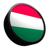 hungary flag 3d illustration