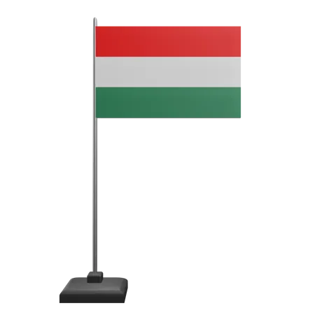 Hungary Flag  3D Icon