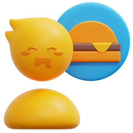 Hungrig  3D Icon