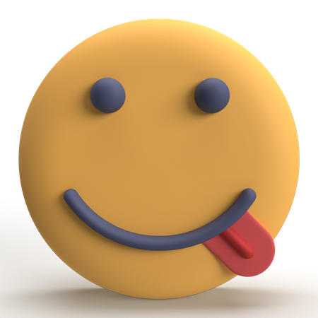 Hungriges Emoji  3D Icon