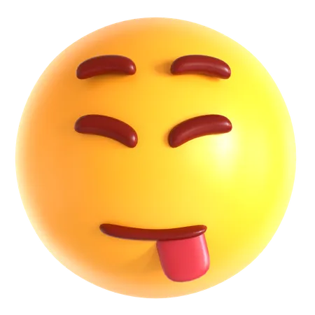 Hungriges Gesicht Emoji  3D Icon