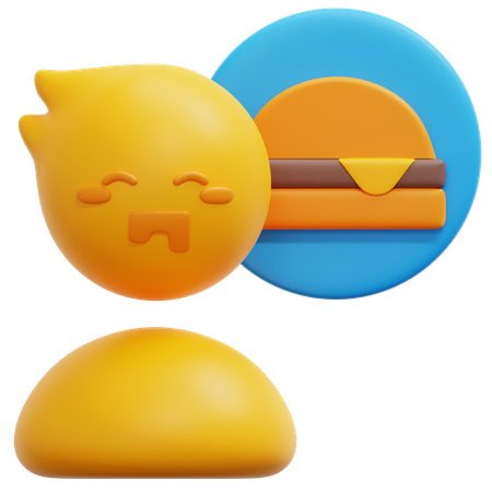 Hungry  3D Icon