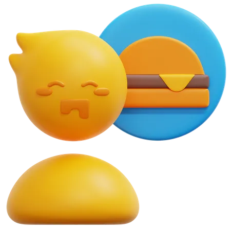 Hungry  3D Icon