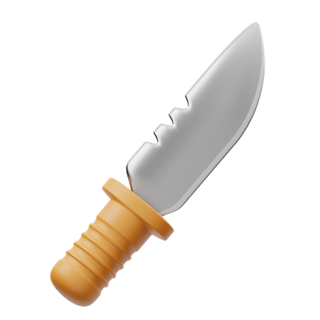 Hunting Knife  3D Icon