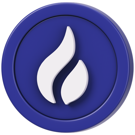 후오비 토큰 ht  3D Icon