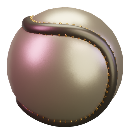 Hurling Ball  3D Icon