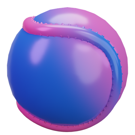 Hurling Ball  3D Icon