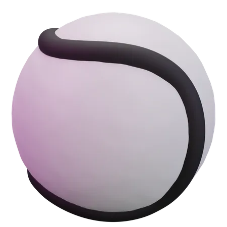 Hurling Ball  3D Icon