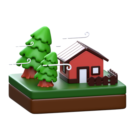 Hurricane  3D Icon