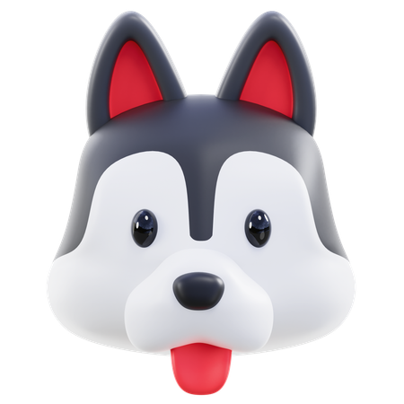 Huskies  3D Icon